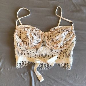 NWOT For Love and Lemons Poppy Bra